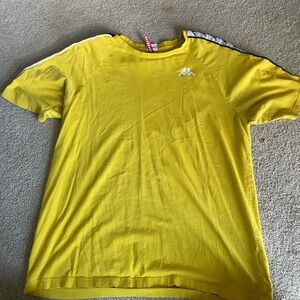 Kappa Yellow Shirt with Logo Detail
